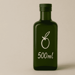 EVOO in 500ml bottles in the TarCasso shop